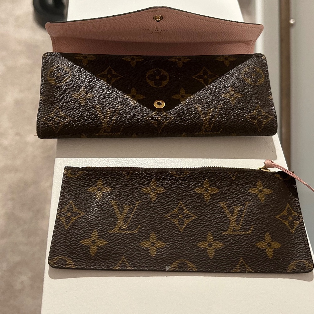 Louis Vuitton Emelie Wallet Rose Ballerine